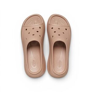 Crocs Classic Crush Platform Sandals M8 W10 Cork Comfort Lightweight Slides